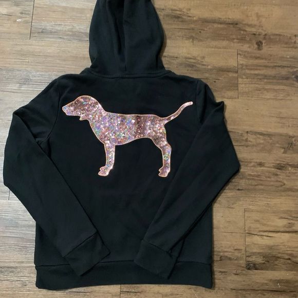 Victoria’s Secret Pink ROSEGOLD Bling Outfit set S - Picture 5 of 10